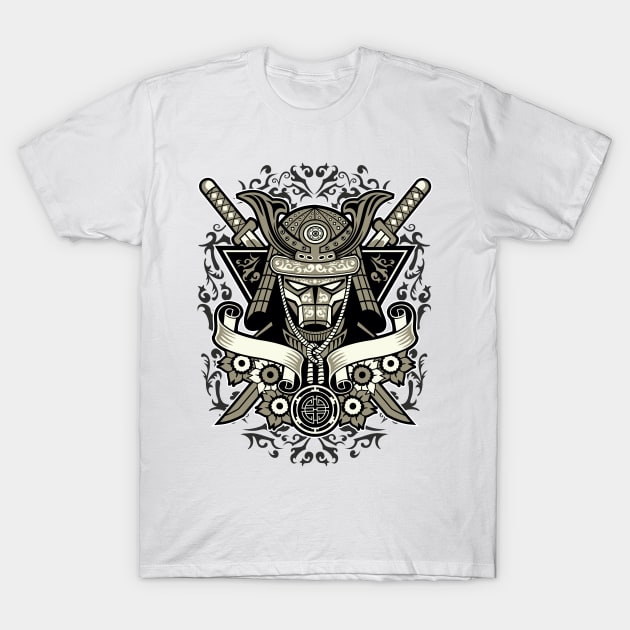 Samurai T-Shirt by lionkingdesign